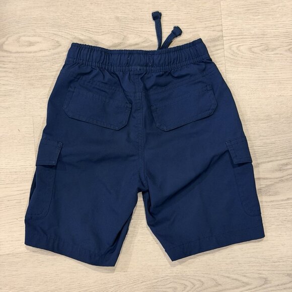 Weatherproof Vintage Youth Boys Navy Cargo Shorts Elastic Waist Size 7 EUC - Picture 2 of 3